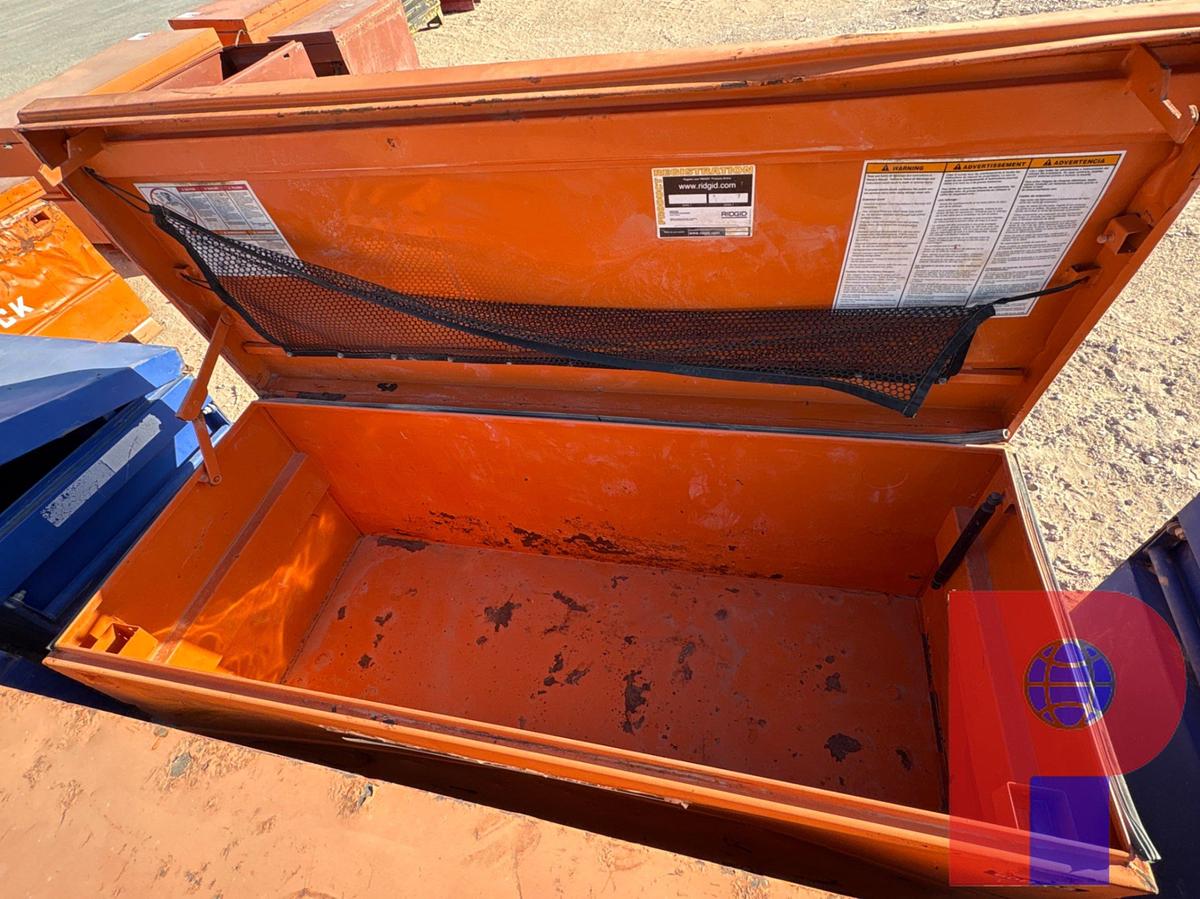Used (2) 5’ X 2’ X 2’ JOB BOX TOOLBOXES