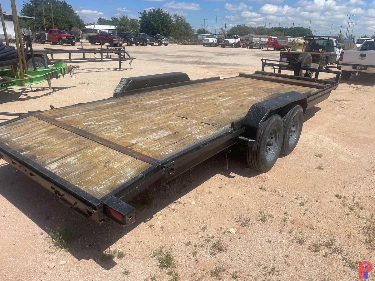Used 2016 Stag 20' BP Equipment / Car Hauling Trailer