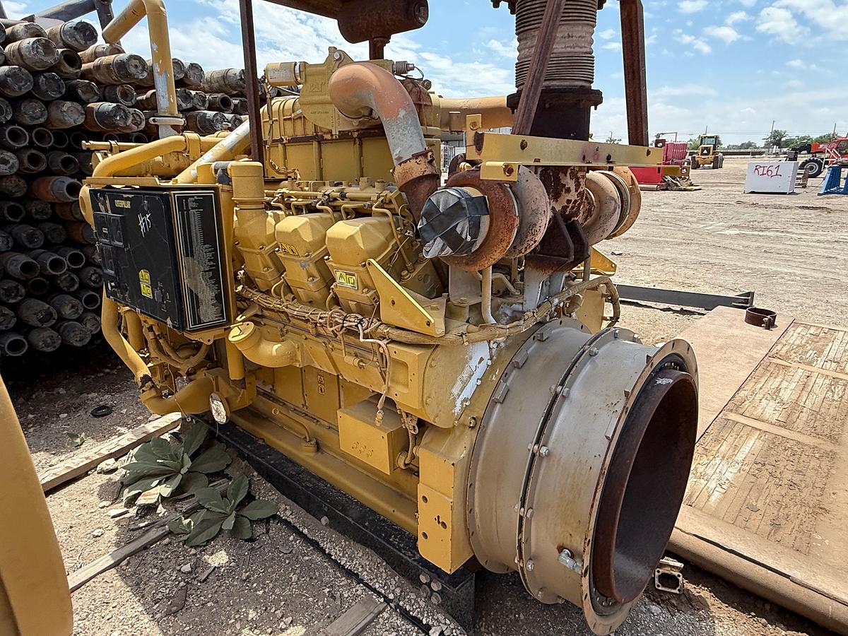 Used CATERPILLAR 3512 DRILLING MUD PUMP DIESEL ENGINE