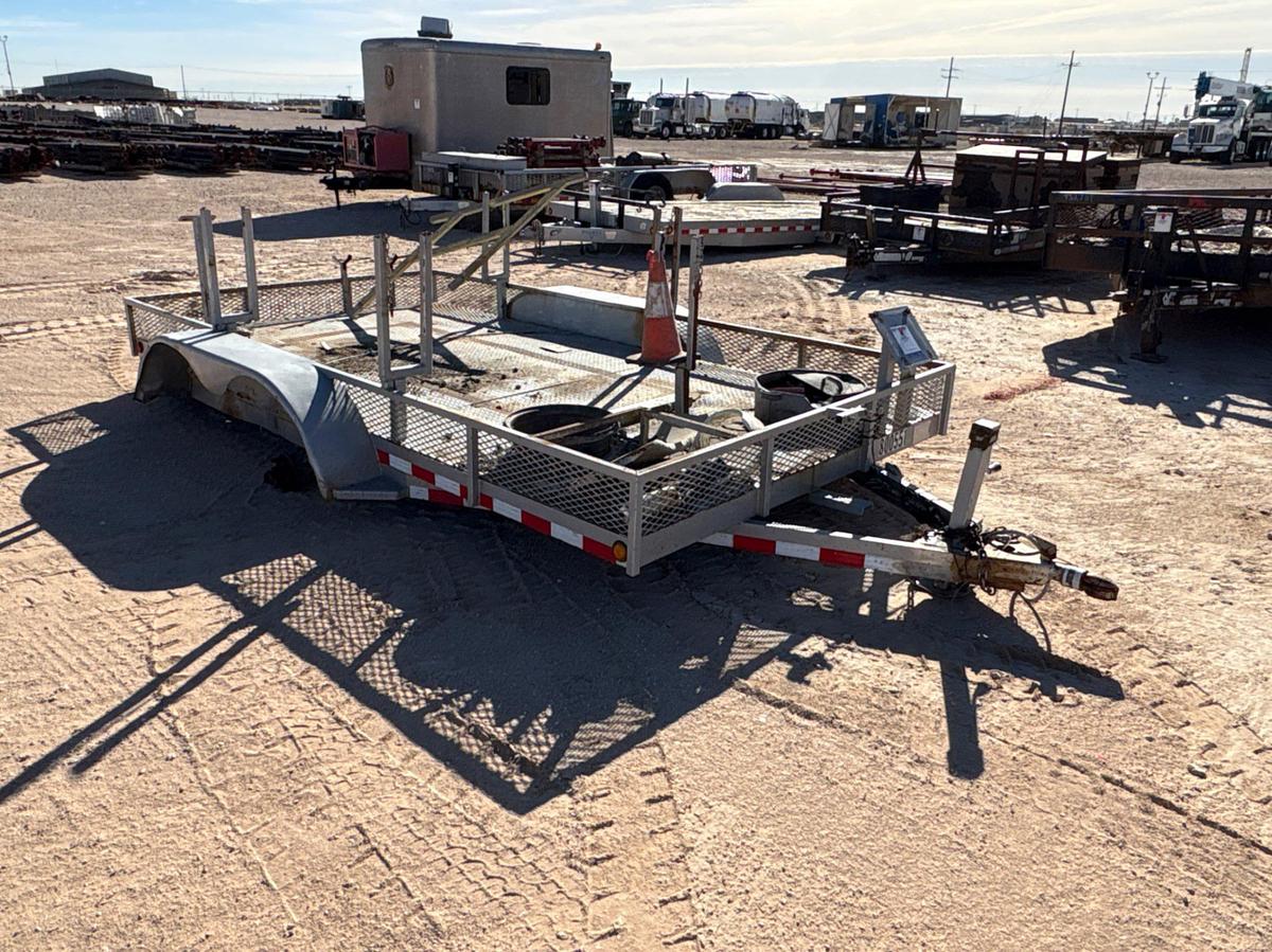 Used 2010 T/A BUMPER PULL UTILITY TRAILER