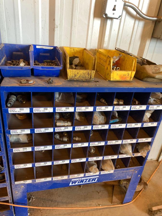Used (4) Winzer Bolt Bins