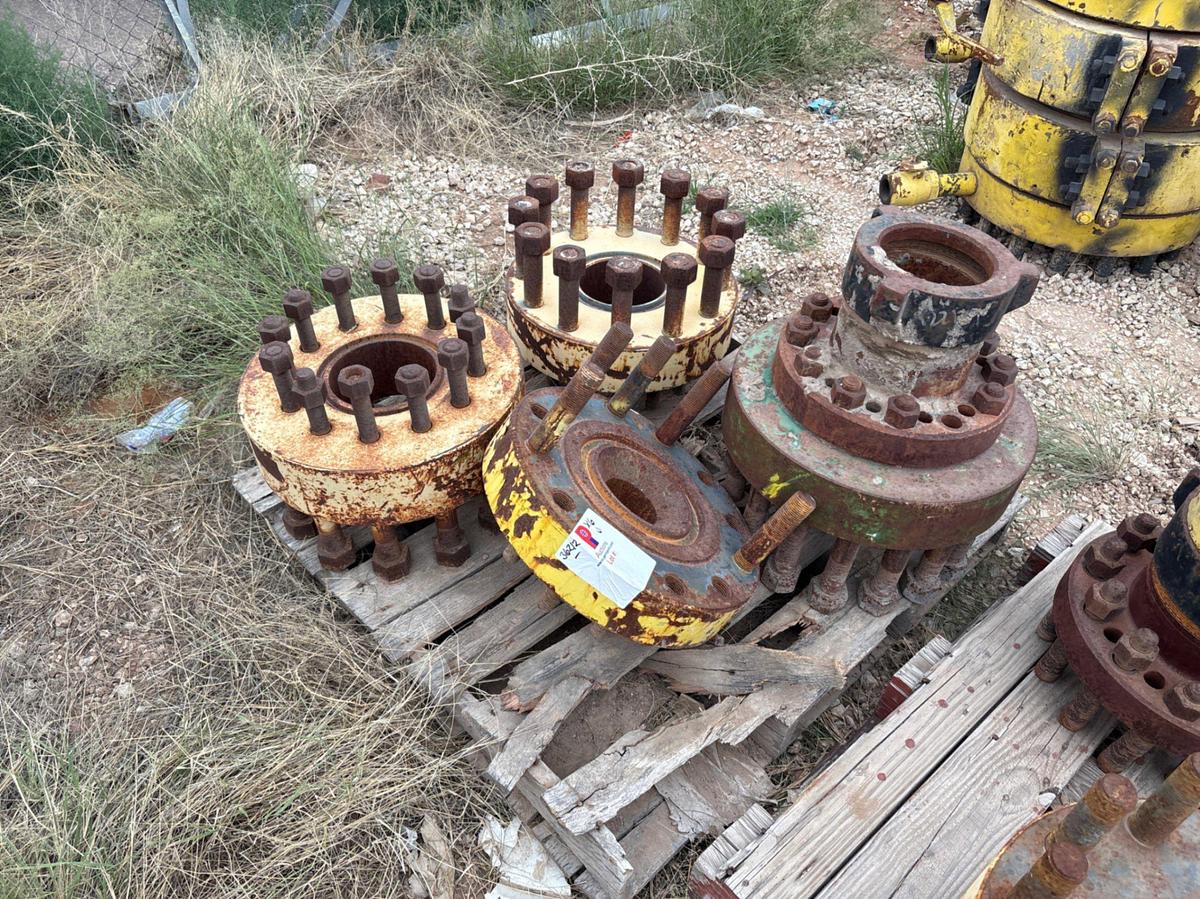Used (6 pallets) assorted size DSAs, 3” bore to 7” bore