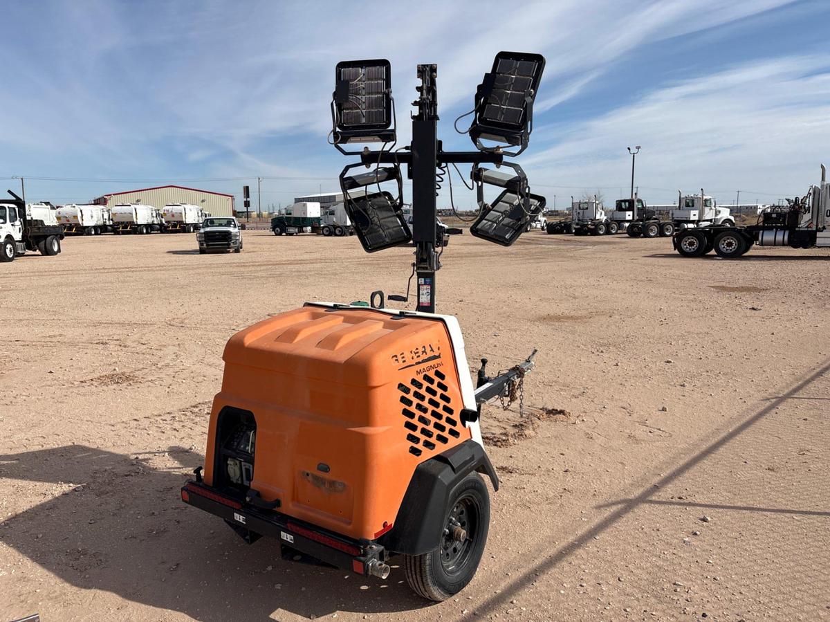 Used 2018 GENERAC MLT6SMD 6KW S/A BUMPER PULL LED LIGHT TOWER