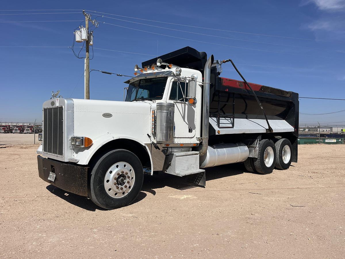 Used 1998 PETERBILT 379 T/A DAYCAB DUMP TRUCK