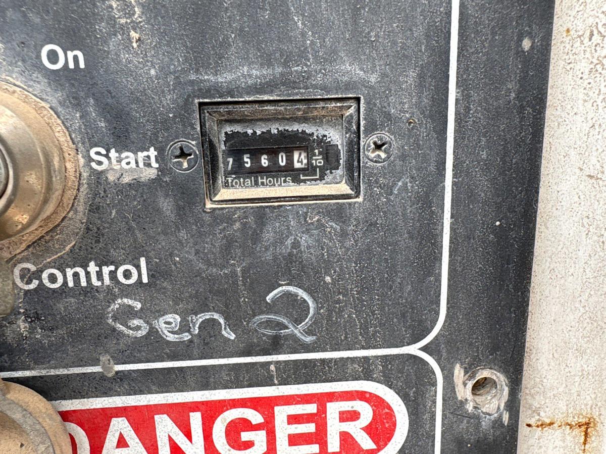 Used 2013 WARREN POWER SYSTEMS NPS-P-20 20KW S/A TOWABLE GENERATOR