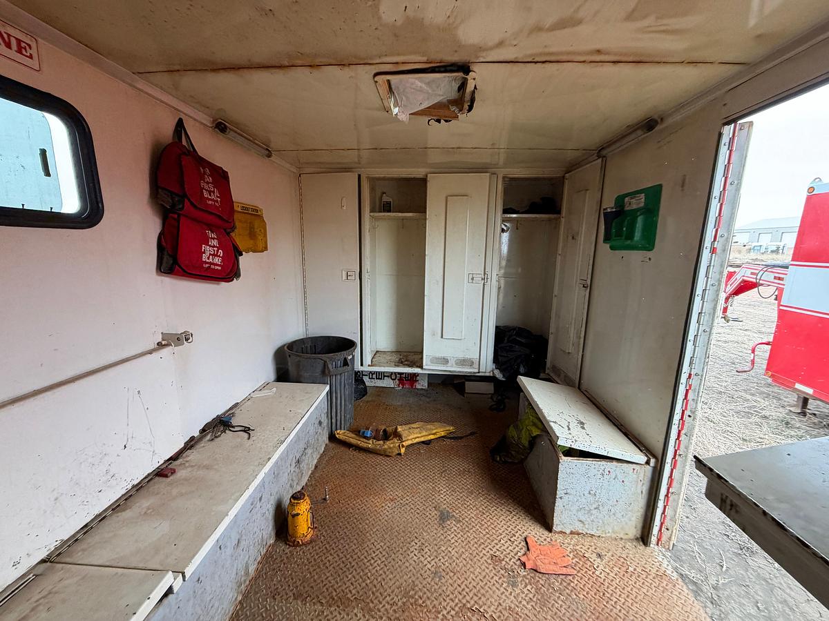 Used 2019 CHAOS METAL WORX 24' GN DOG HOUSE / TOOL TRAILER