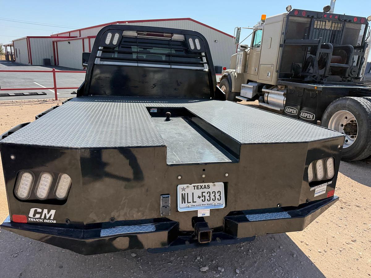 Used 2020 CHEVROLET SILVERADO 3500HD CREW CAB FLATBED TRUCK, 4X4