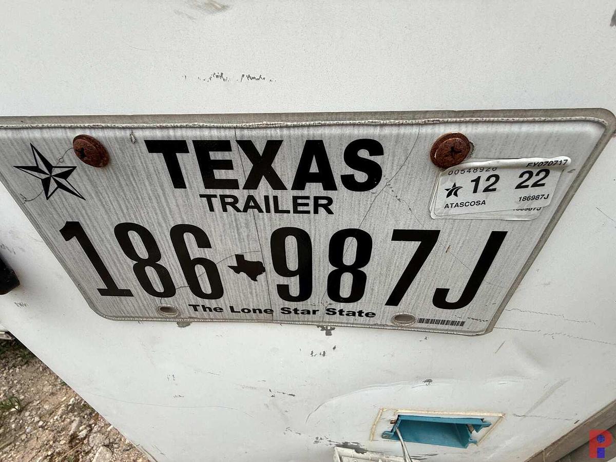 Used 2015 FOREST RIVER 12’ T/A BUMPER PULL CREW / DOGHOUSE TRAILER