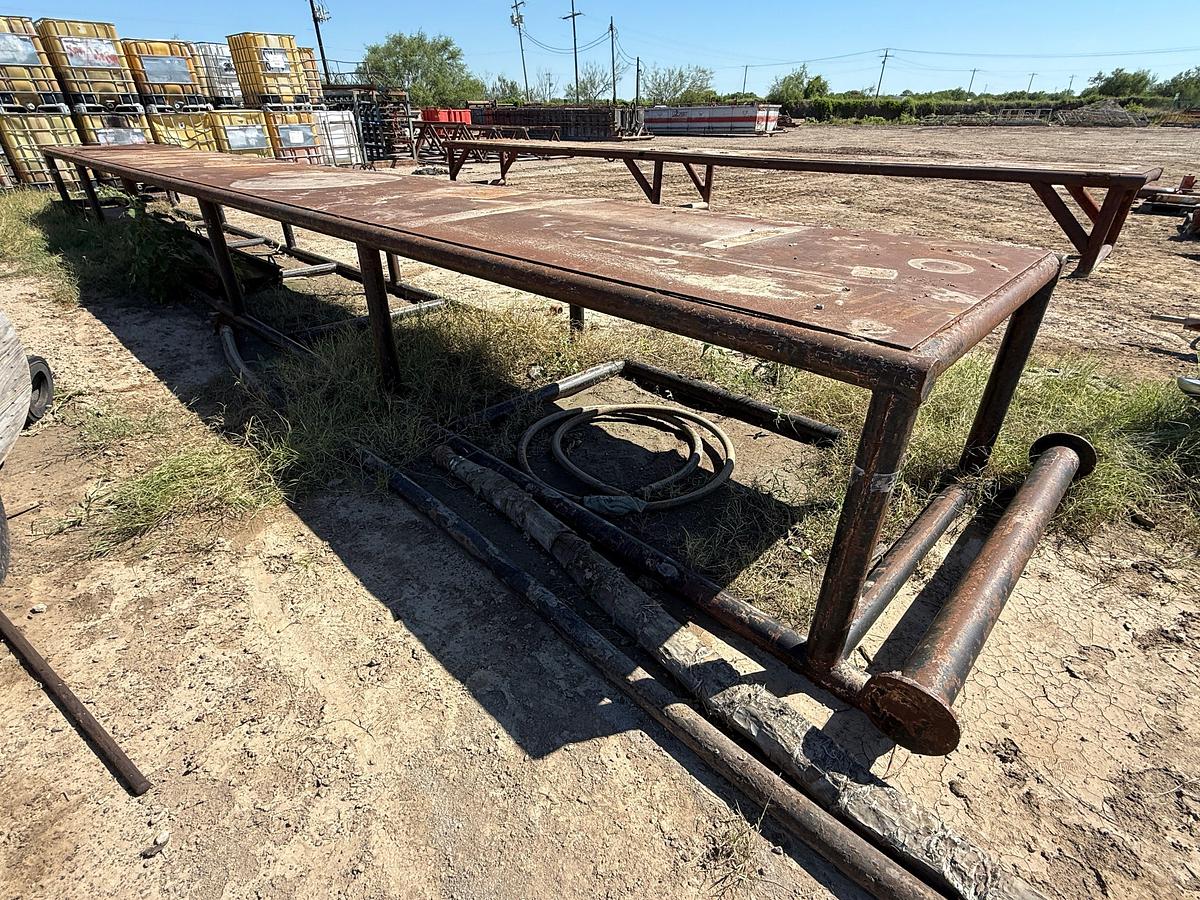 Used (1) 36’L X 50”W X 36”H CATWALK SKIDDED & (1) 34’L X 50”W x 34”H CATWALK