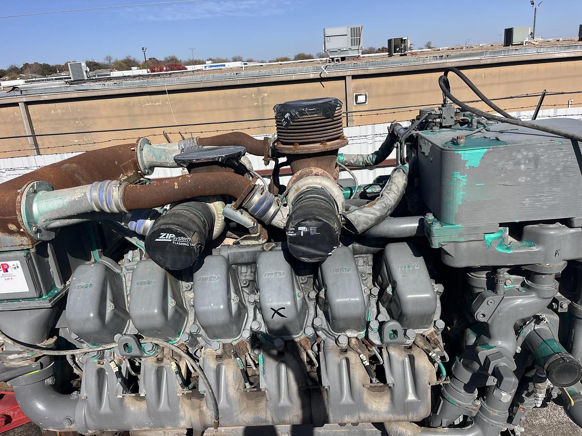 Used 2011 MTU 12V4000S83 2,250 HP FRAC PUMP DIESEL ENGINE