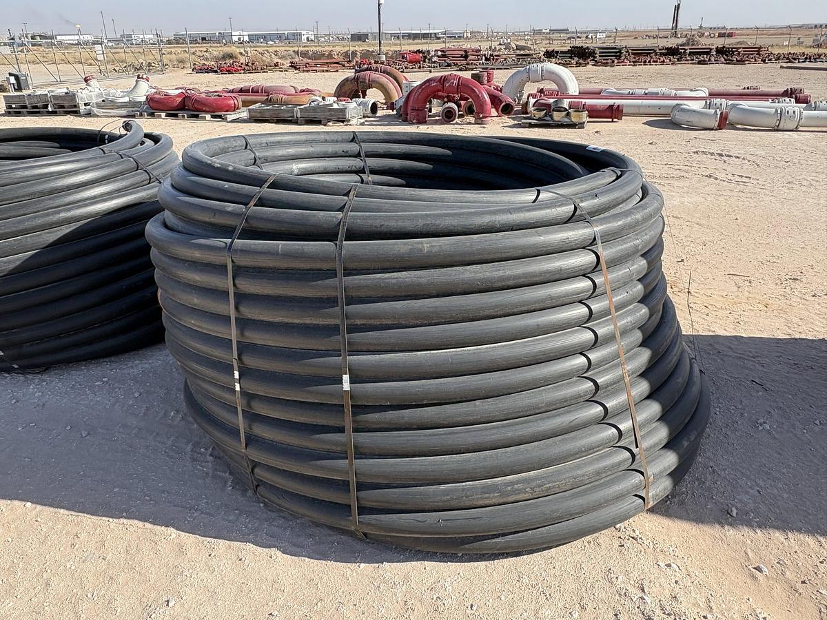 Used 1,000 FOOT ROLL OF 3” IPS DR9 POLY PIPE