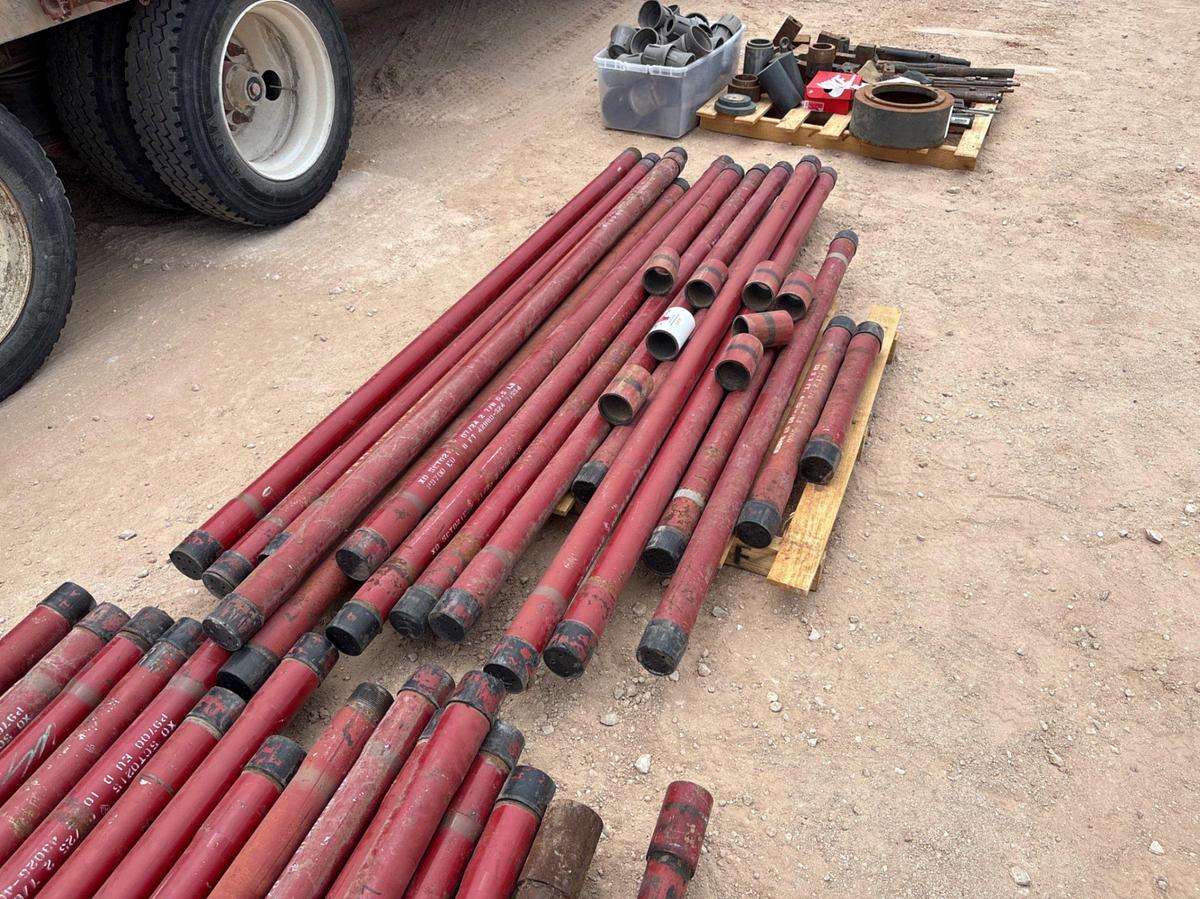 Used (35) assorted length 2-7/8” tubing pup jts