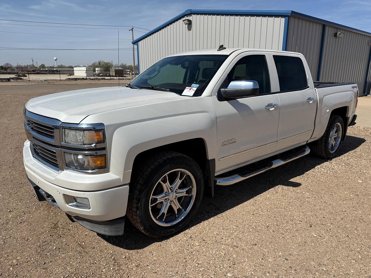 Used 2014 CHEVROLET SILVERADO 1500 HIGH COUNTRY 4WD CREW CAB PICKUP