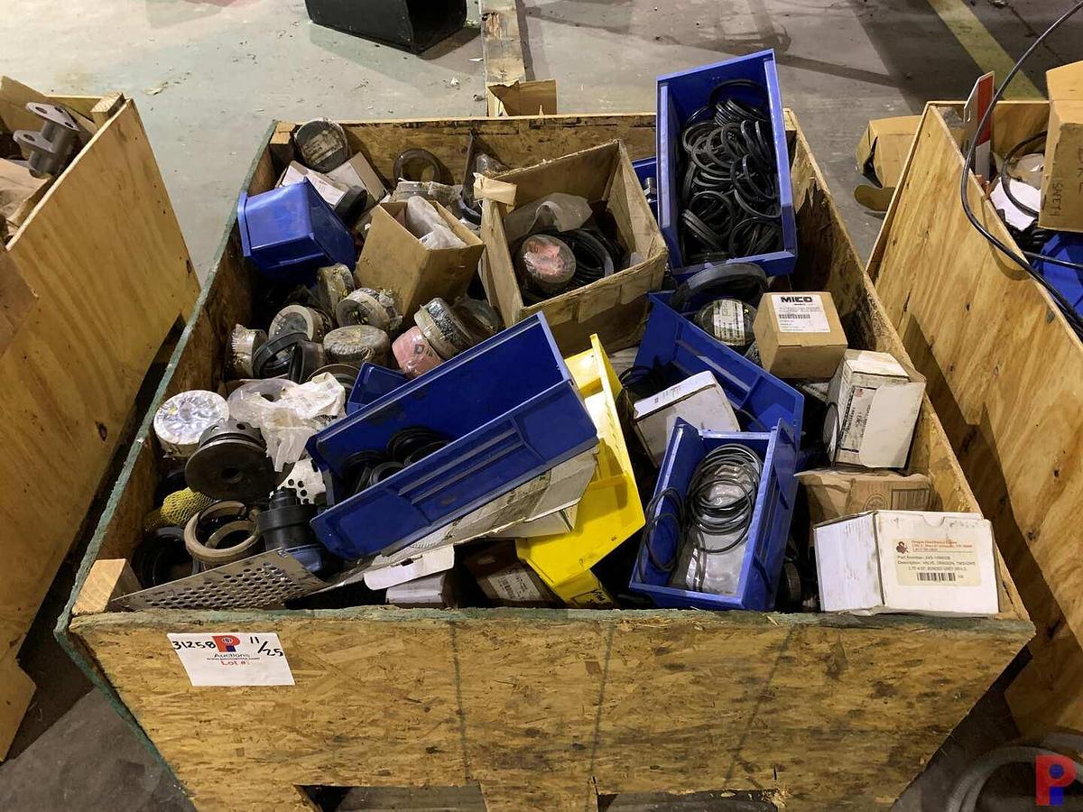 Used (2) CRATES W/ OILFIELD PUMP AND HYDRAULIC SUPPLIES