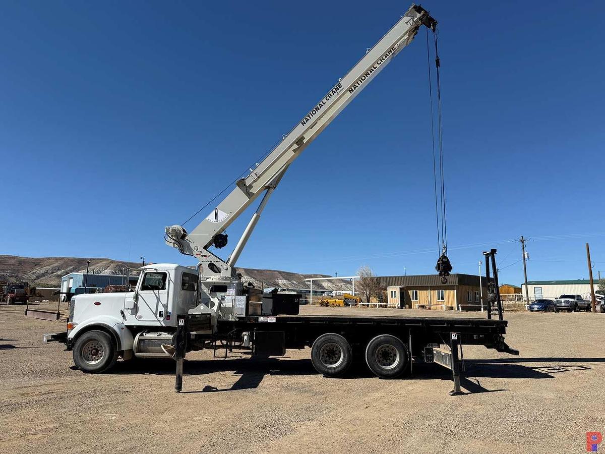 Used 2019 NATIONAL NBT30H-2 30 TON T/A CRANE TRUCK ON  2019 PETERBILT 367