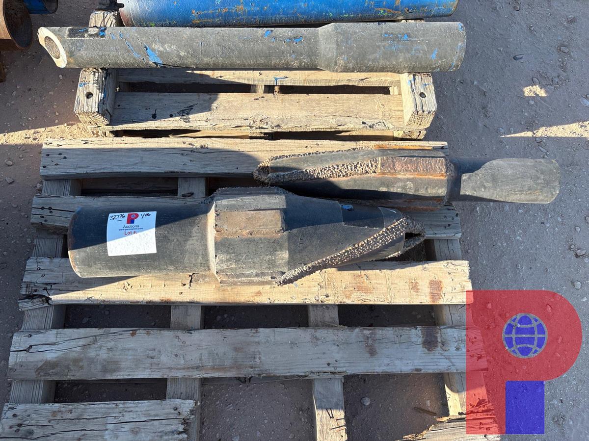 Used (1) 12”od & (1) 8-1/2”od taper mill