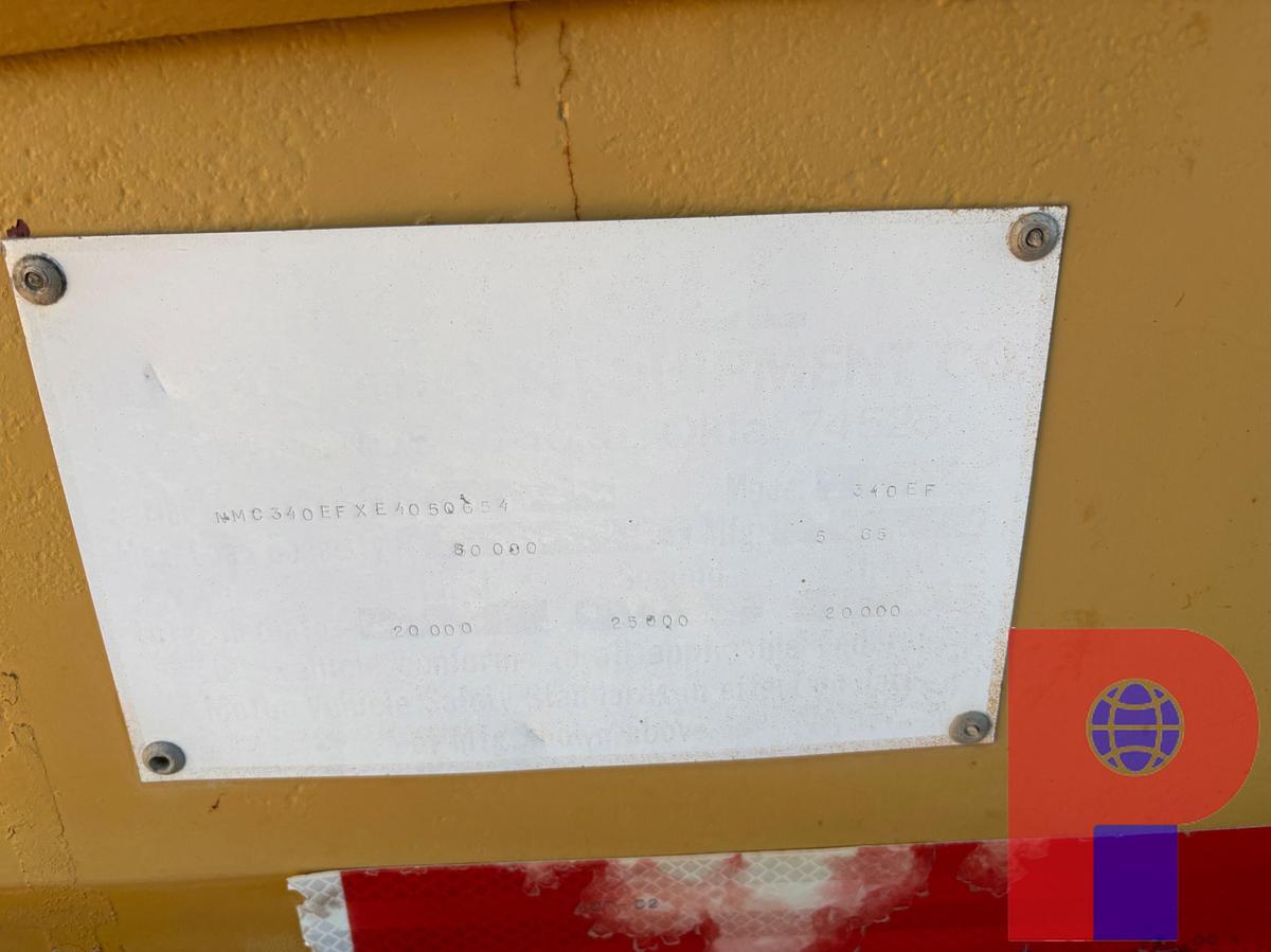 Used 2014 NUTTALL 40’ X 9’ 3-AXLE SCISSORNECK TRAILER