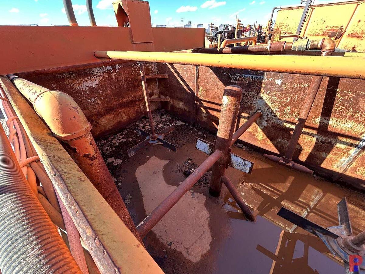 Used 12’ X 6’ X 4’ MIXING TANK W/ PERKINS DIESEL HPU