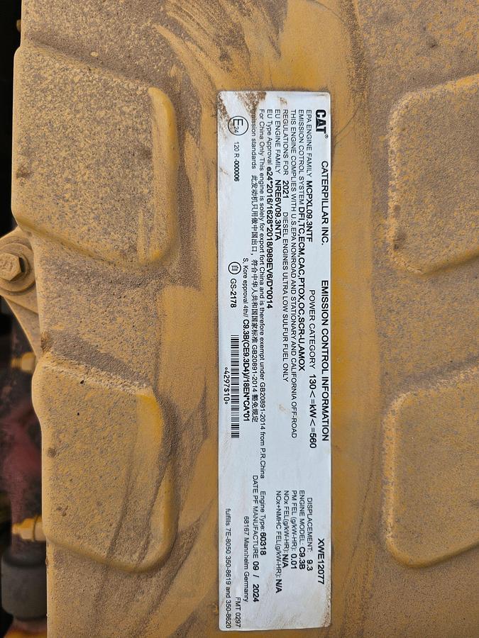 Used 2021 CATERPILLAR 336D2 CRAWLER EXCAVATOR