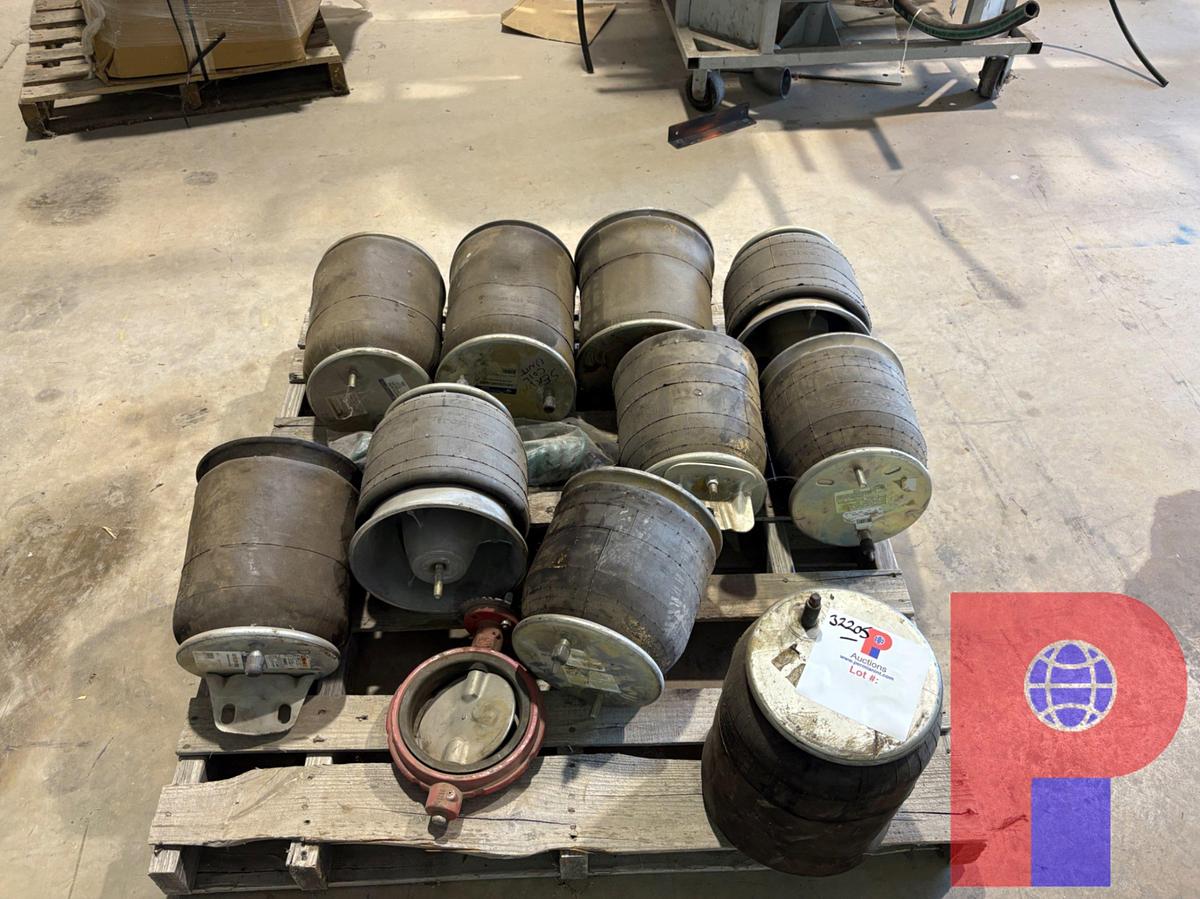 Used (10) AUTOMANN & FIRESTONE SUSPENSION AIR BAGS