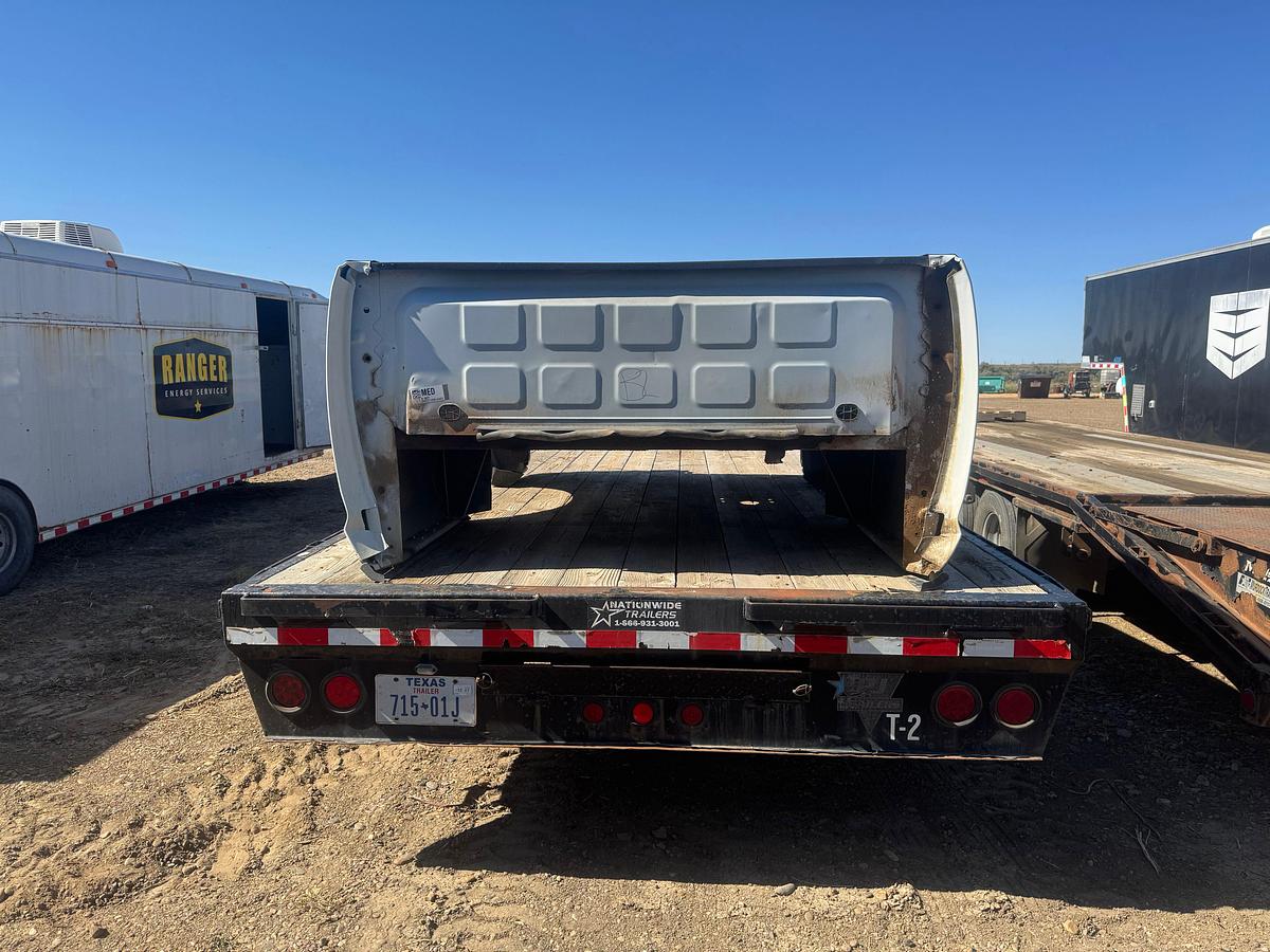 Used PJ 34' TANDEM DUAL WHEEL GOOSENECK FLATBED TRAILER