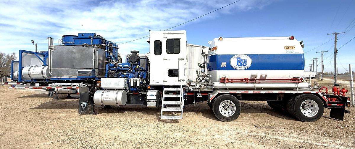 Used 2011 CS&P 180K SCFH 10K WP NITROGEN PUMPER MTD ON 2011 LOADCRAFT T/A TRAILER