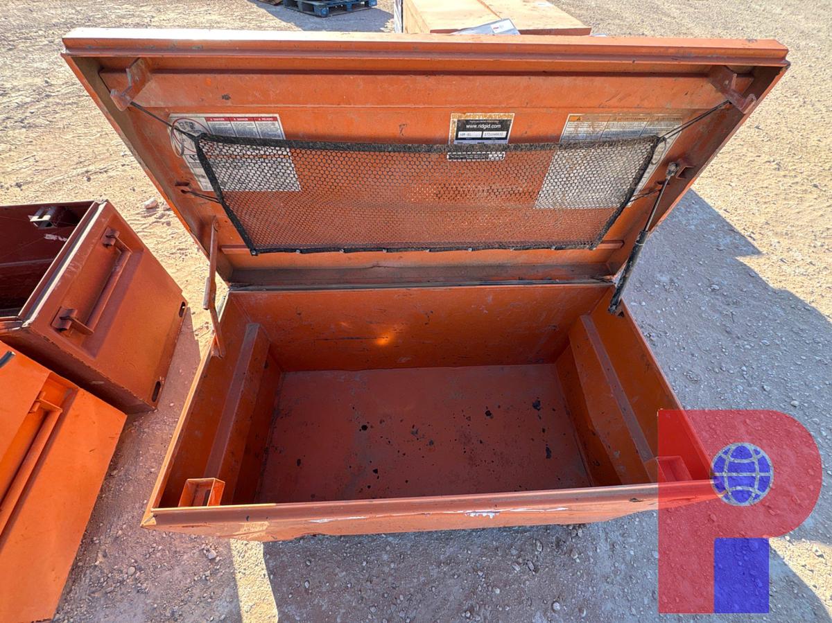 Used (2) 4’ X 2’ X 2’ JOB BOX TOOLBOXES
