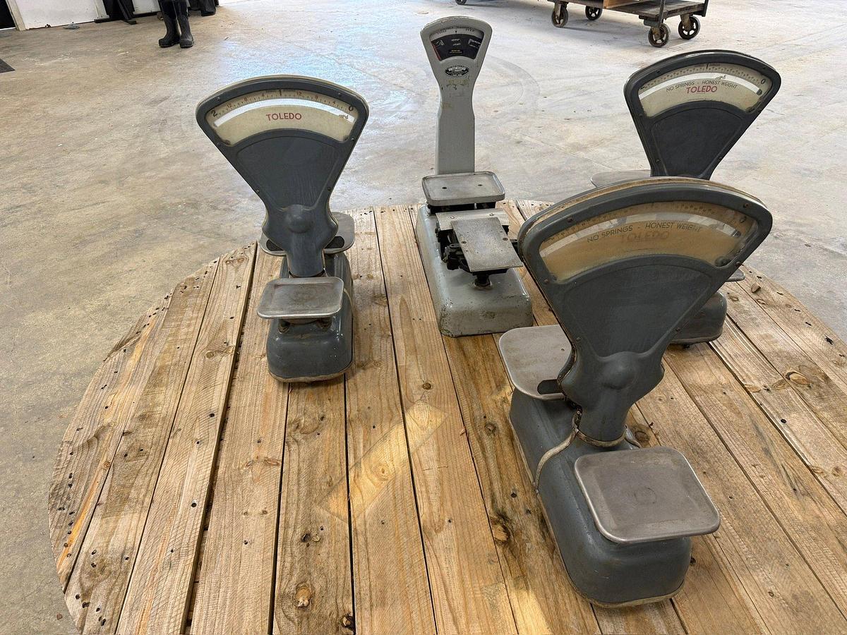 Used Vintage Toledo & Exact Weight Scales