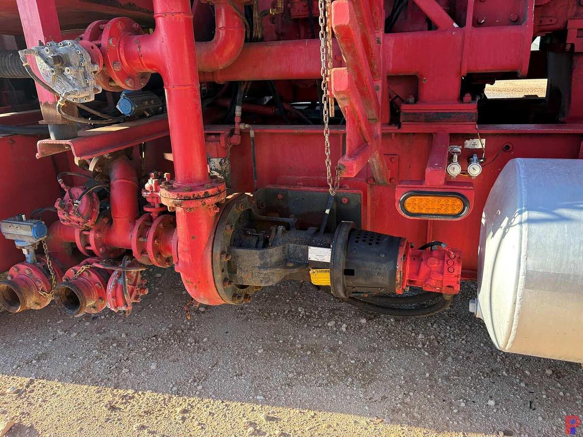 Used 2011 BLACKSTONE TRAILER MFG 3-AXLE FRAC PUMP TRAILER
