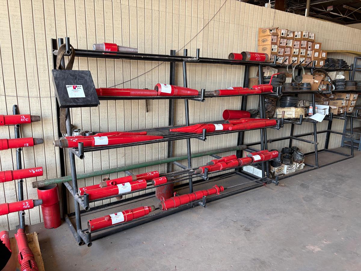 Used 9.5’ x 3’ x 6.5’ tool rack