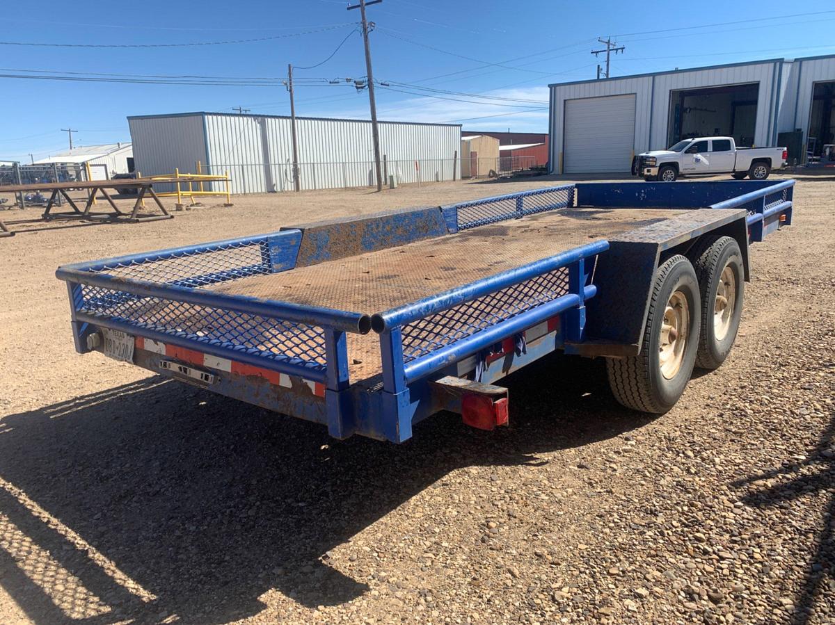 Used 18’ x 7’ Bumper Trailer 180” WB 7,000lbs axles