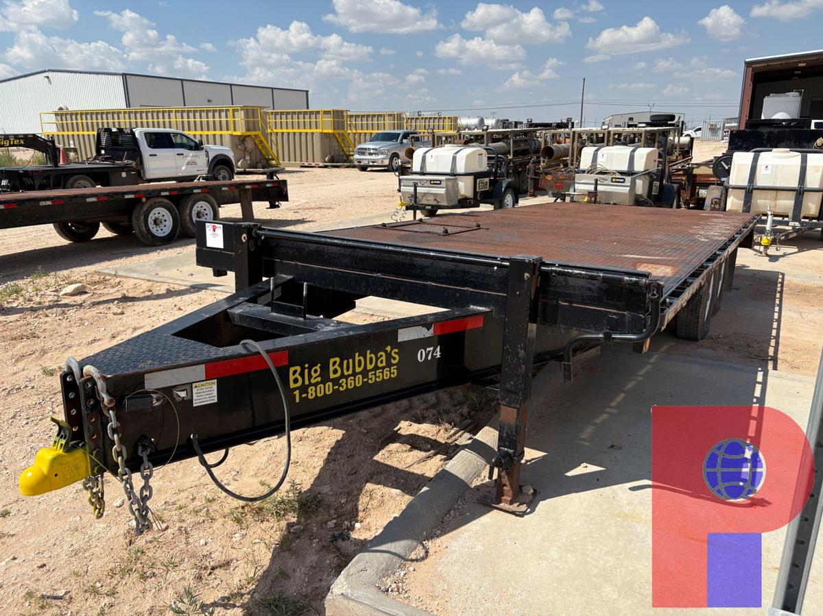Used 2019 BIG BUBBA'S TRAILERS 20’ X 8’ T/A BUMPER PULL UTILITY TRAILER