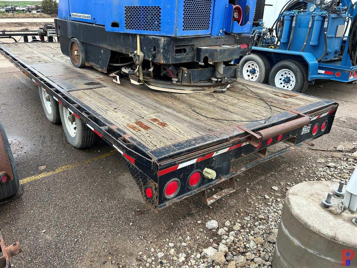 Used 2005 PJ TRAILERS 20’ T/A FLATBED PINTLE HITCH TRAILER