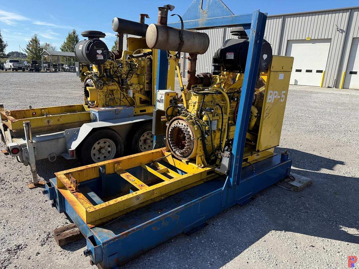 Used JOHN DEERE 6090HF485 9.0L 400 HP MTD ON FUEL TANK