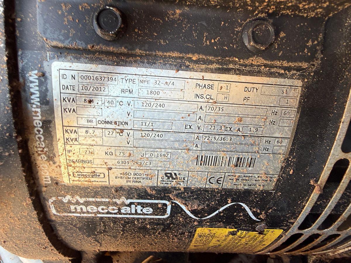 Used SELF CONTAINED 20K WP GREASE INJECTION UNIT COMBO P/B 8.4-KW ISUZU DIESEL GENERATOR