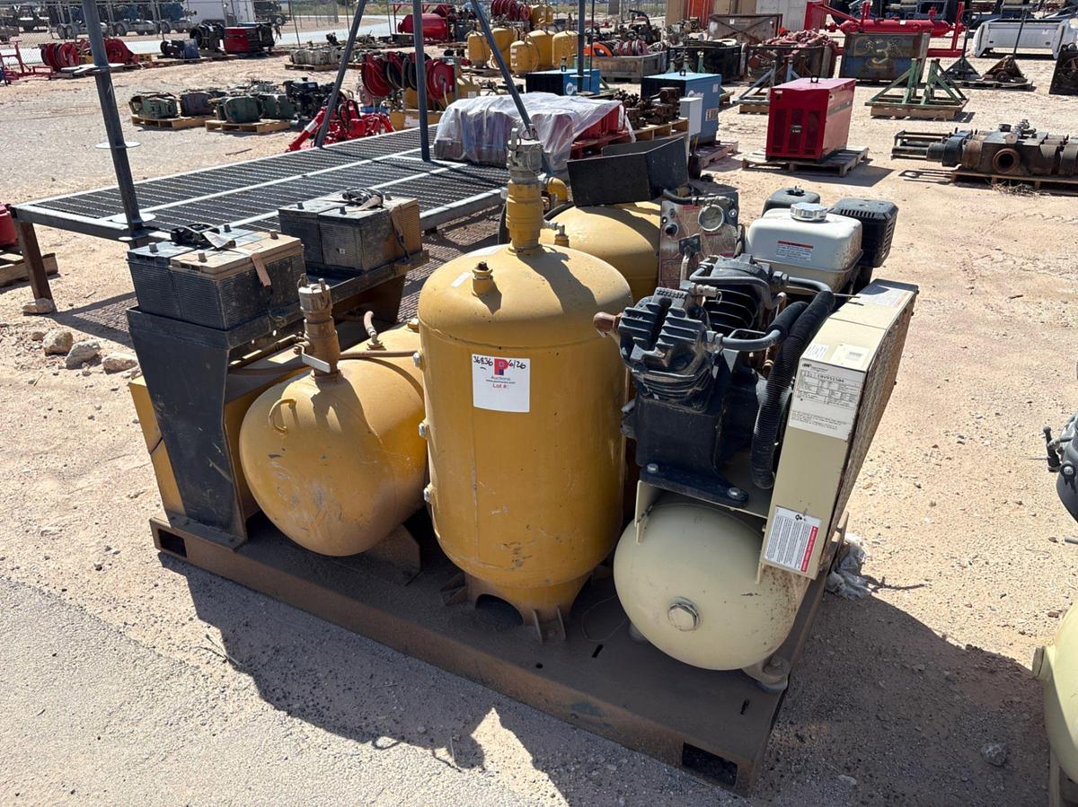 Used Sage oil vac pneumatic lube skid