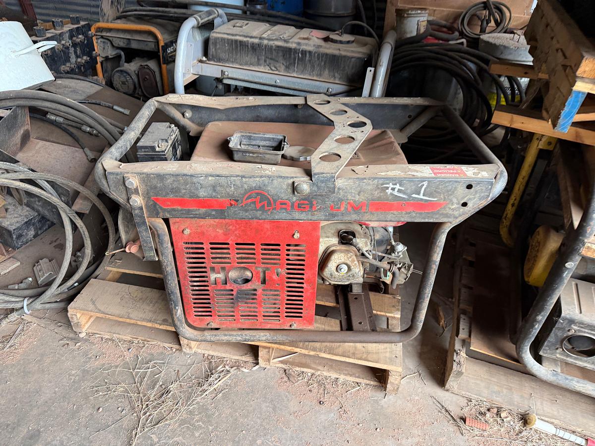 Used (10) VARIOUS BRAND GAS GENERATORS F/ PARTS ONLY