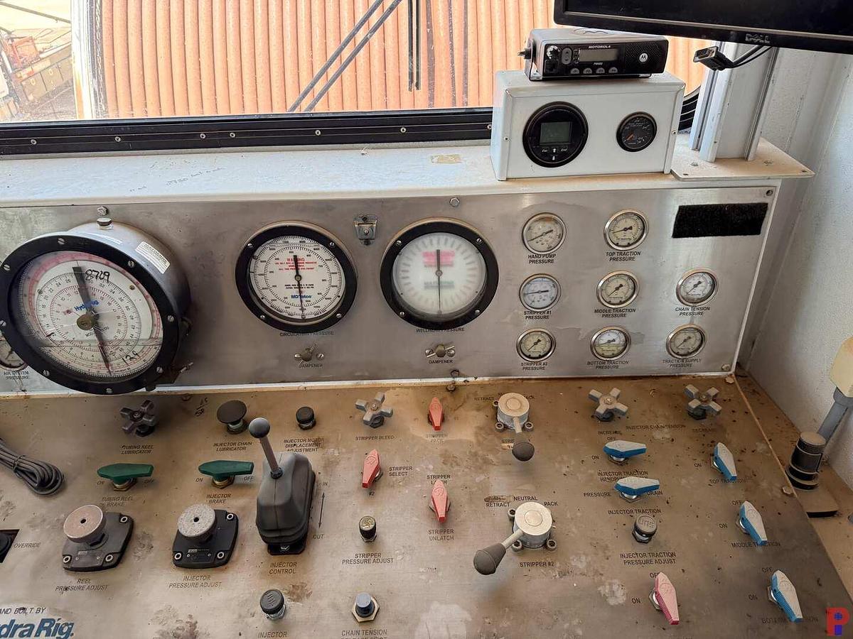 Used 2015 HYDRA RIG HR6100 15K 2-3/8" COIL TUBING TRAILER