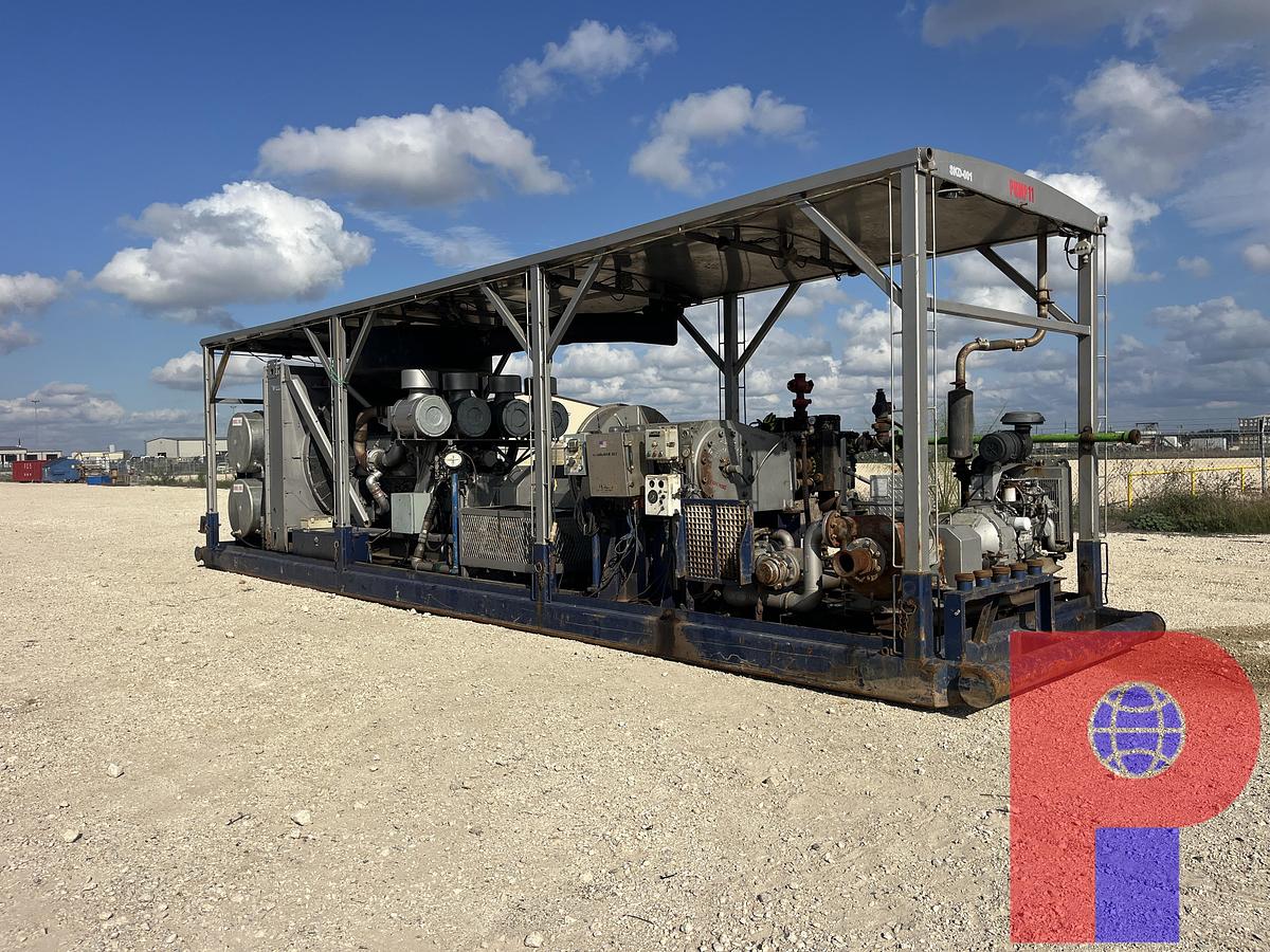 Used OFM 1,000 HP Triplex Well Service Pump P/B CAT C-32