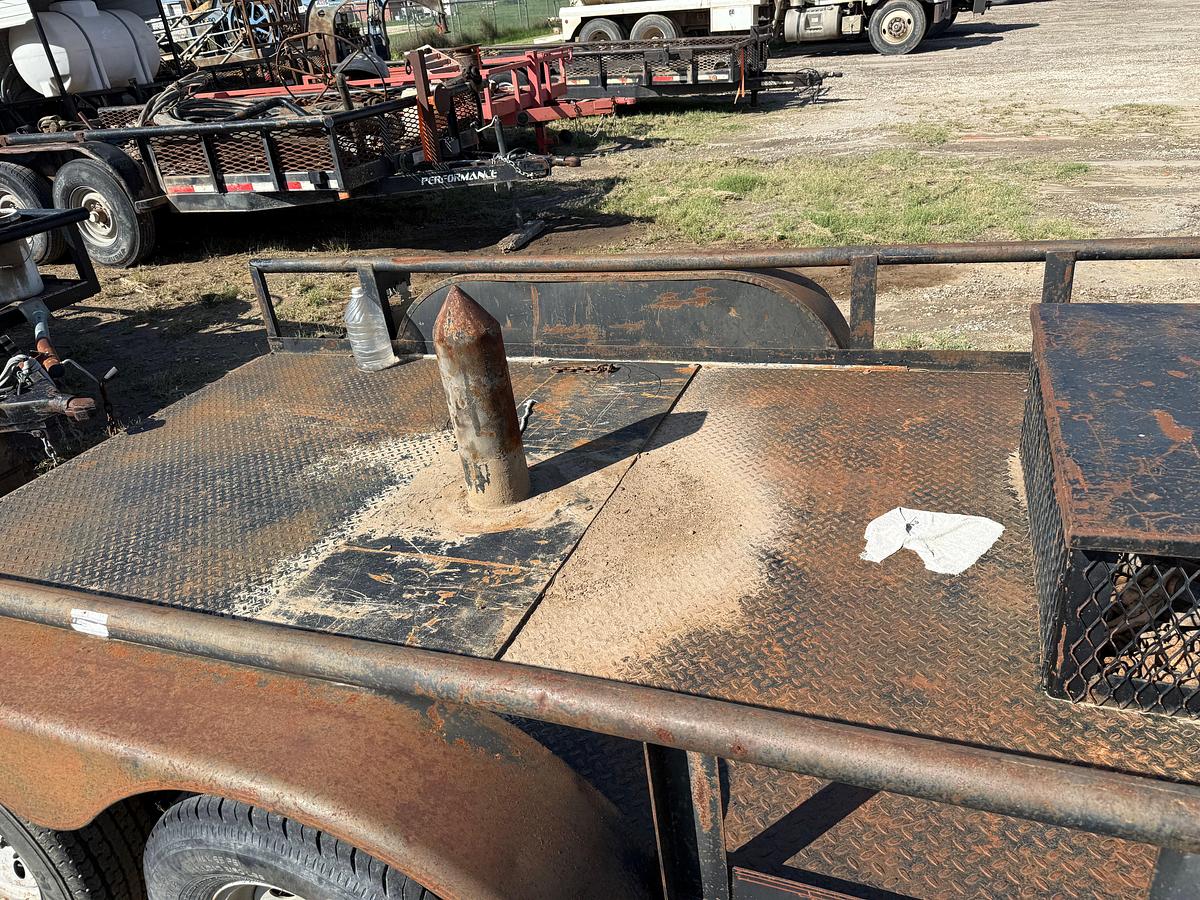 Used 2014 BESTBILT TRAILERS 12’ X 77” T/A BOP UTILITY TRAILER