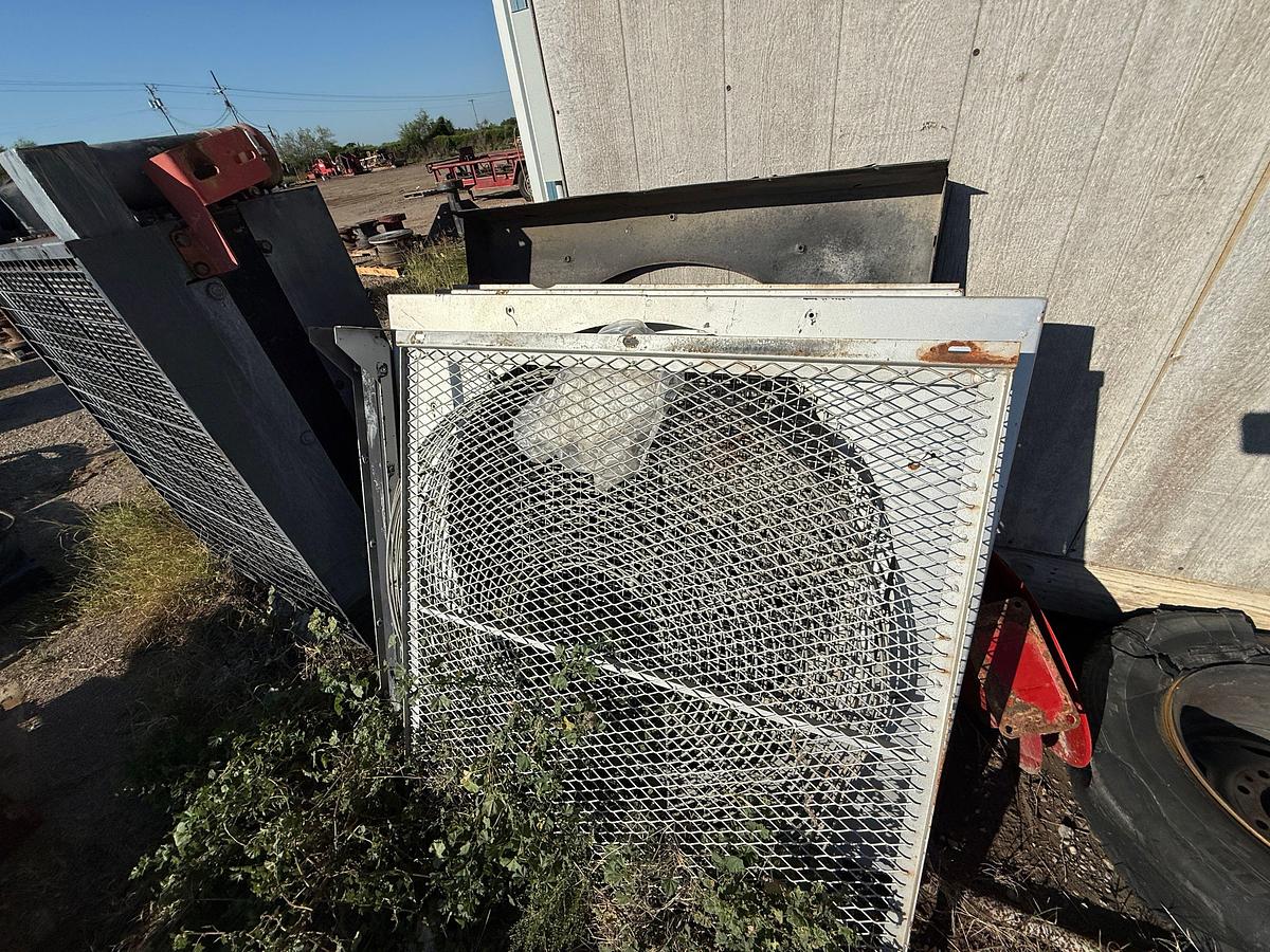 Used (1) 53”L X 10”W X 59”H & (1) 44”L X 11” X 53”H CAC / RADIATOR & RELATED GAURDS
