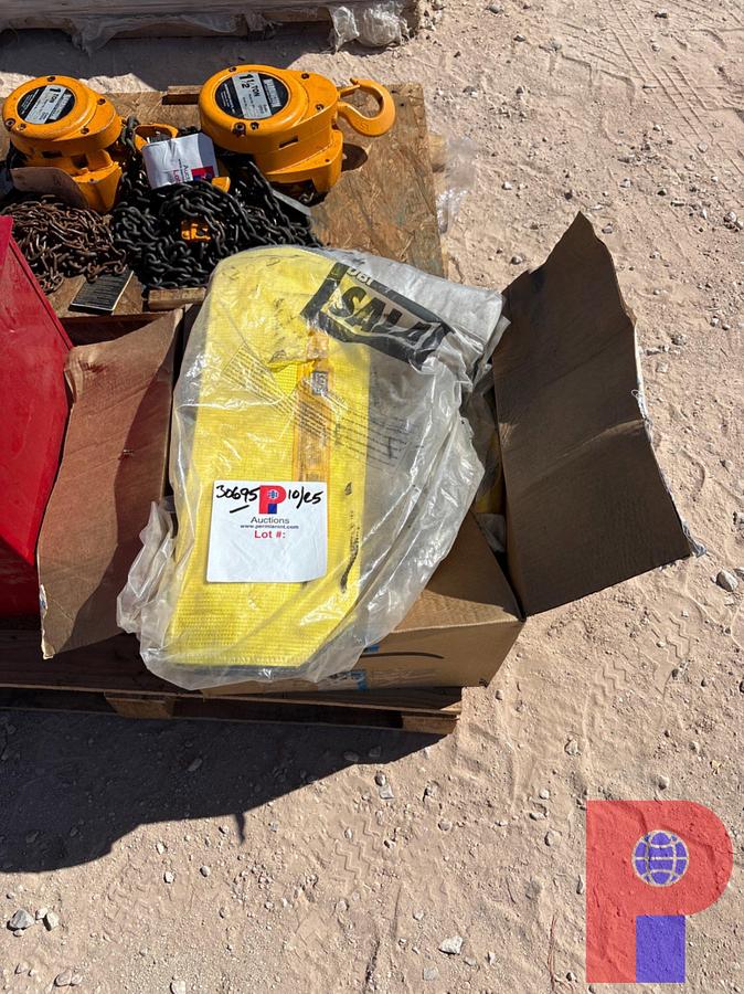 Used (10) UNUSED SALA FALL HARNESS SAFETY BELTS