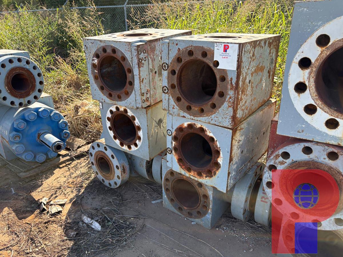 Used (6X$) 7-1/16” 10K FRAC VALVE BODIES