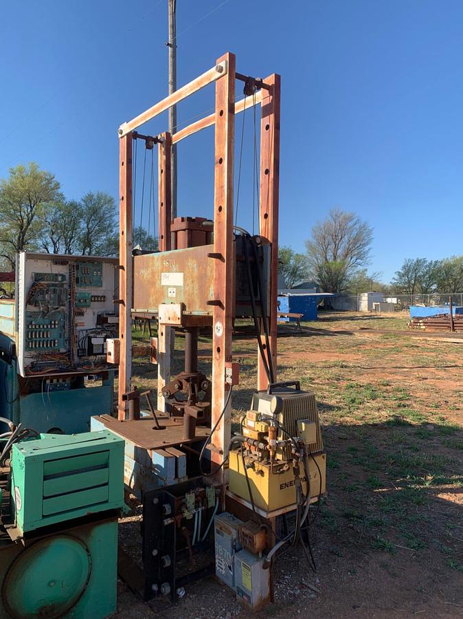Used OTC ROLL-BED Hydraulic Shop Press