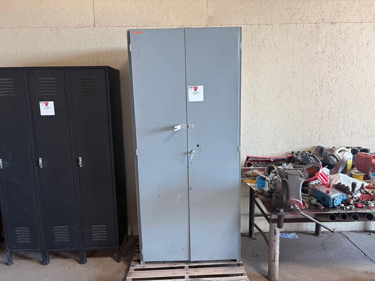 Used 39” x 26” x 84” supply cabinet