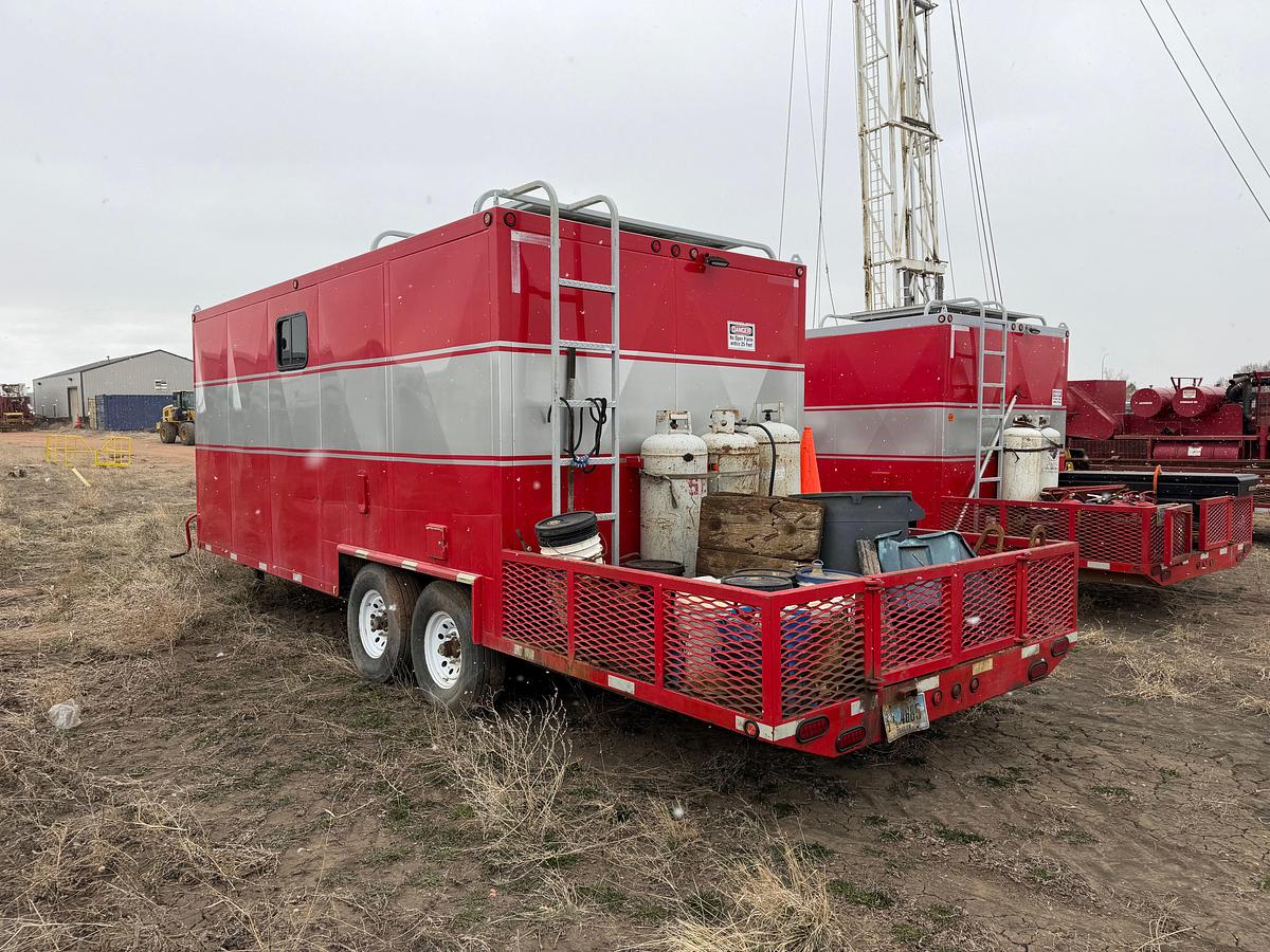 Used 2019 CHAOS METAL WORX 24' GN DOG HOUSE / TOOL TRAILER