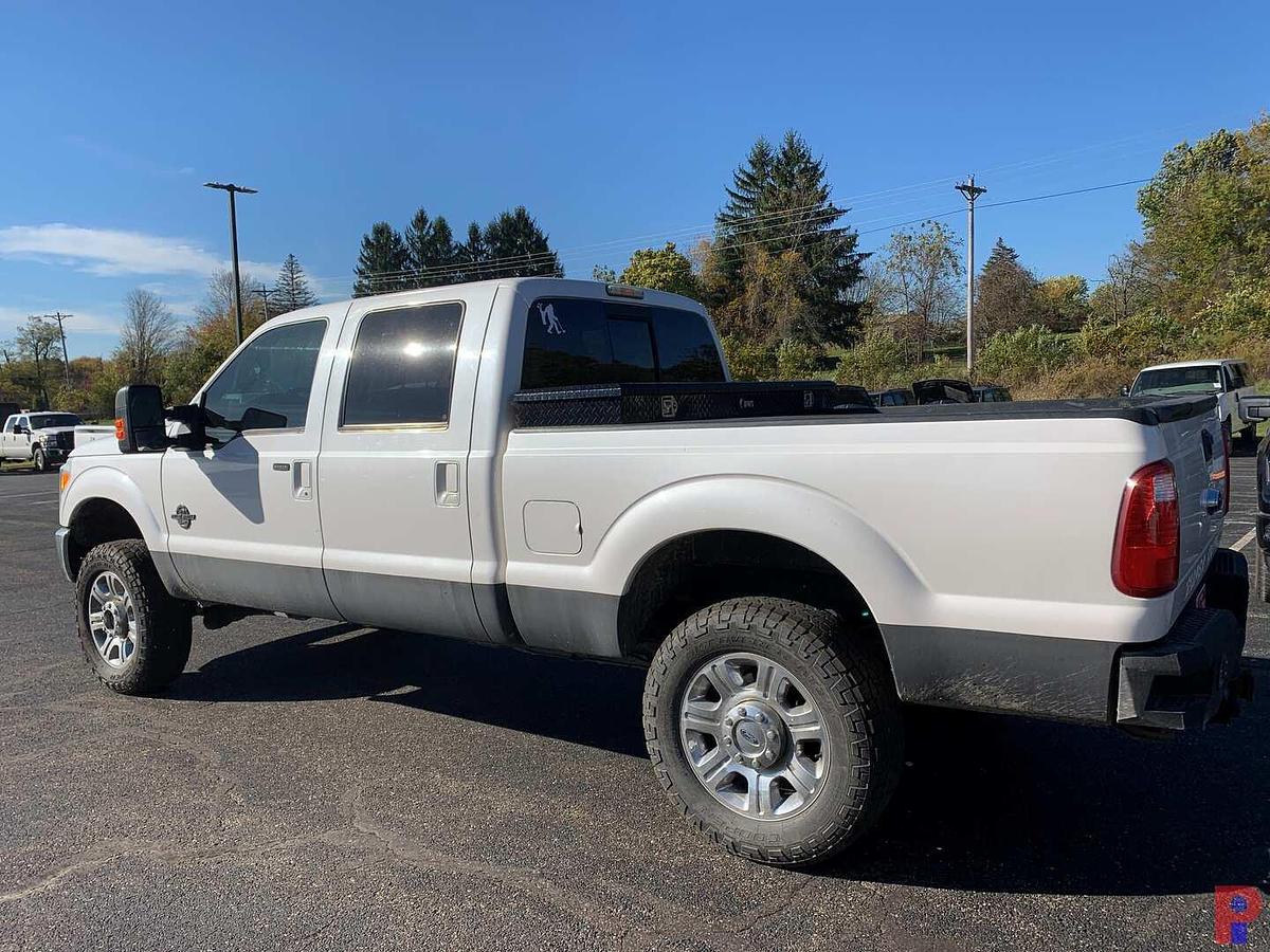Used 2015 FORD F-350 SUPER DUTY LARIAT POWERSTROKE CREW CAB DIESEL PICKUP