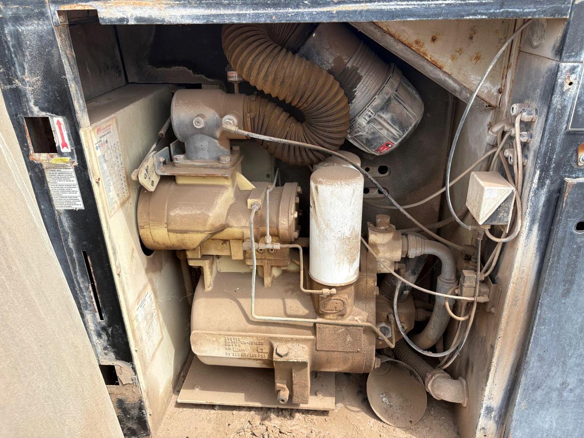 Used (3) inoperable/incomplete ingersoll Rand up6-40-125 corkscrew air compressors & (1) Sullivan palatek air compressor