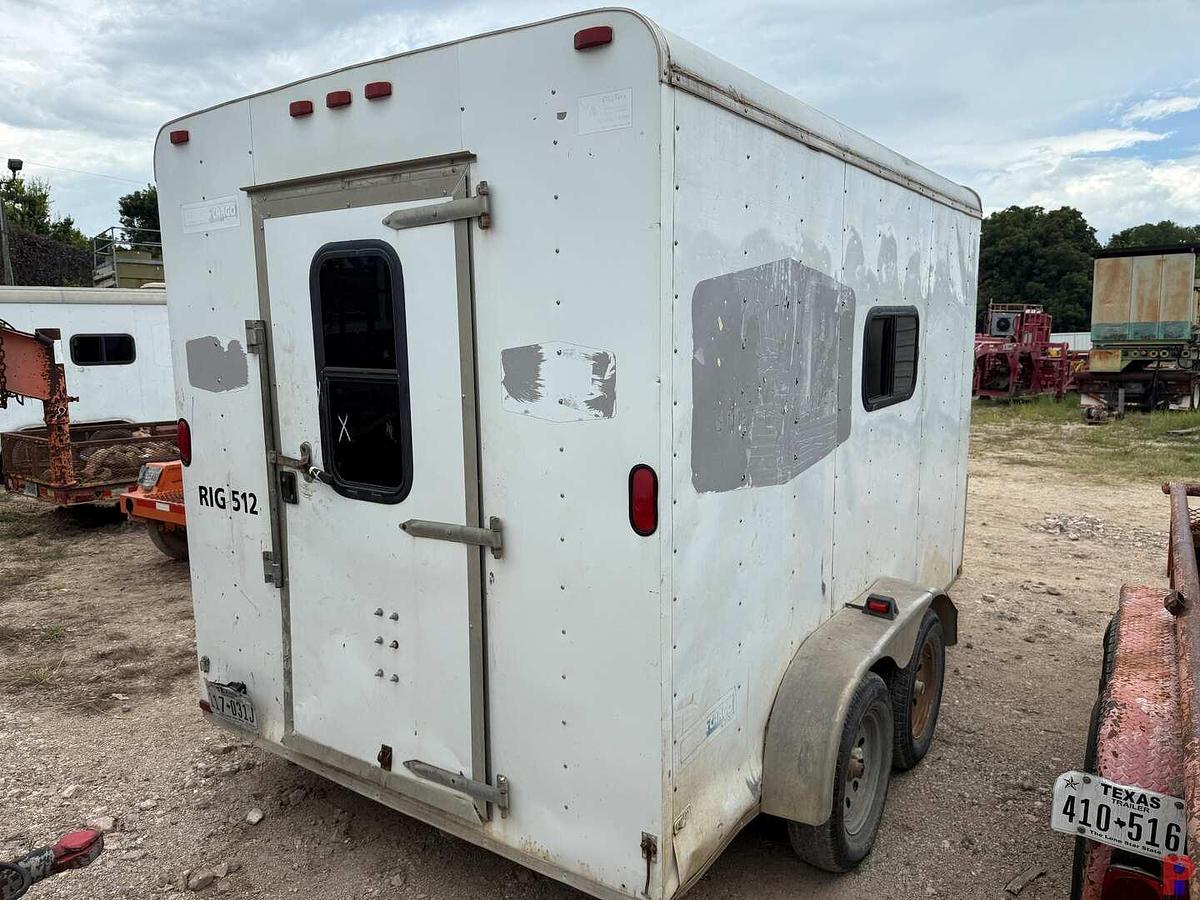 Used 2015 LARK UNITED 12’ T/A BUMPER PULL CREW / DOGHOUSE TRAILER