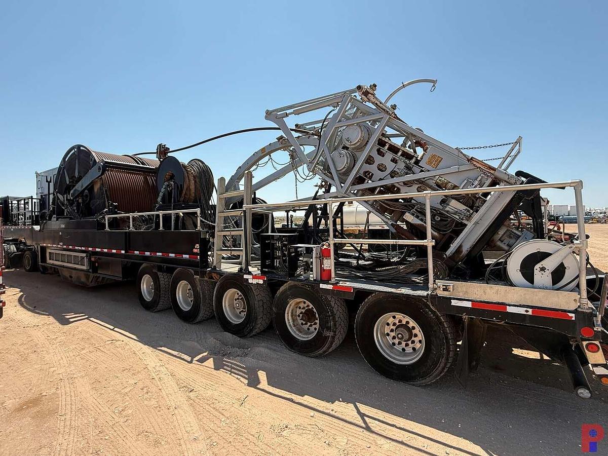 Used 2015 HYDRA RIG HR6100 15K 2-3/8" COIL TUBING TRAILER